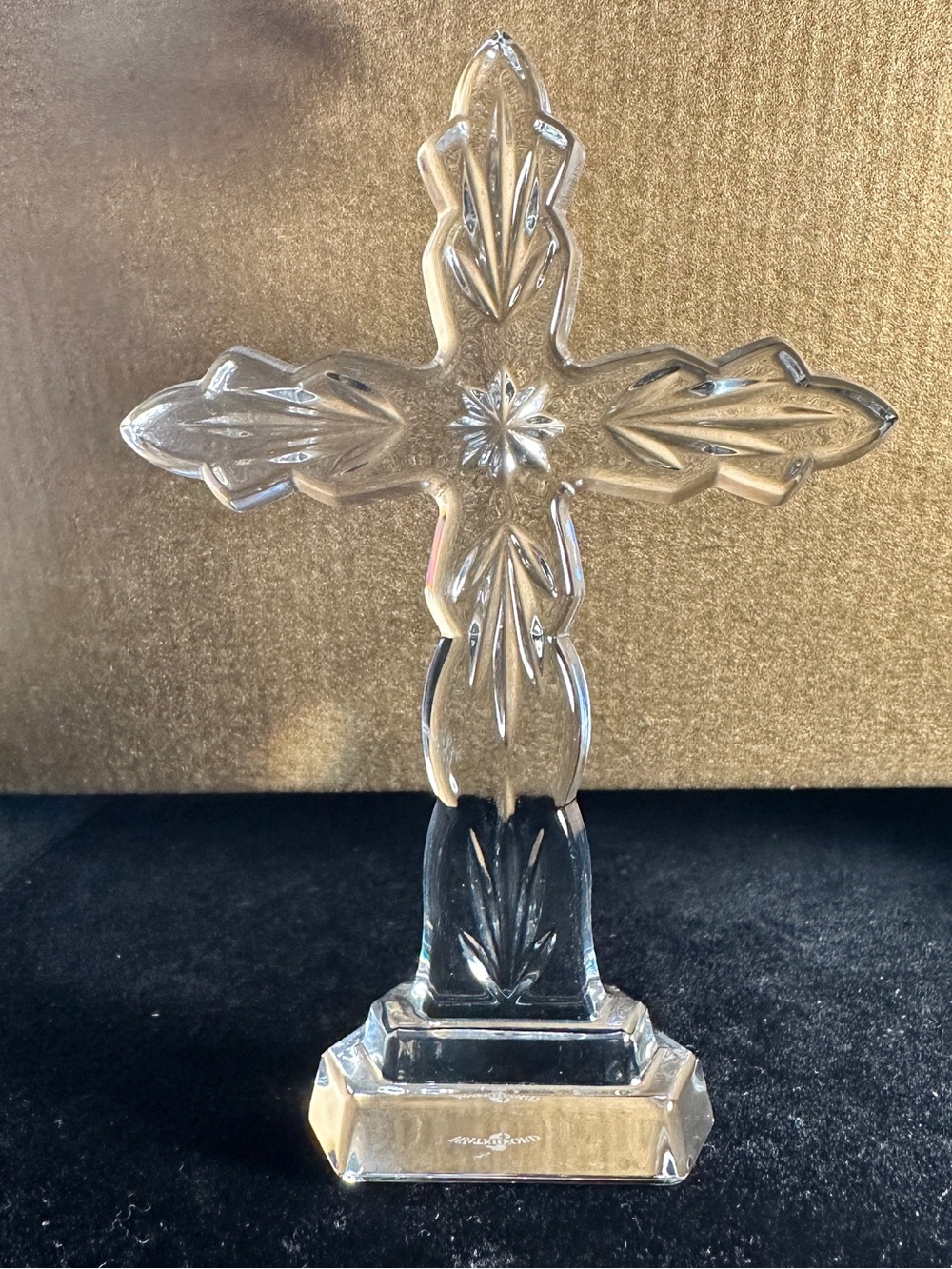 Waterford crystal cross